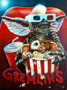 an image of a movie poster for gremlin's