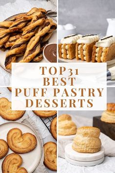 Best Puff Pastry Desserts Sweet Puff Pastry, Puff Dessert, Butter Block, Pastry Cream Filling, Cream Puff Recipe, Tea Time Food, Puff Pastry Dough, Puff Pastry Recipes