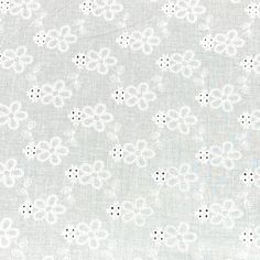 an image of a white background with flowers on it's side and dots in the middle