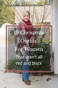 Black And Green Christmas Outfit, Christmas Wear Outfit Ideas For Women, Over 40 Christmas Outfits, Womens Plus Size Christmas Outfits, Warm Christmas Outfits Women, Holiday Outfits For Work, Woman’s Christmas Outfit, Christmas Season Outfits Casual, Christmas Clothes For Women