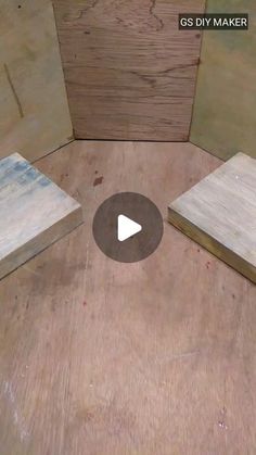 the video shows how to make wooden blocks