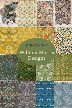 an image of william morris designs