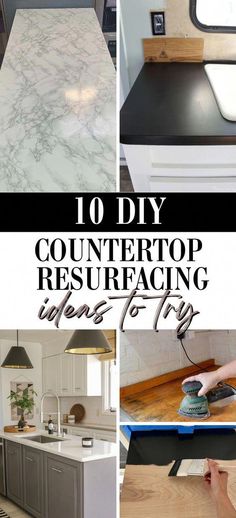 the top ten diy countertop resurfacing tips to try