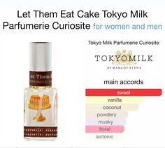 Coconut Perfume, Tokyo Milk, Body Smells, Glass Spray Bottle