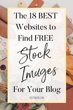 18 Websites With The Best Free Stock Photos. It's important to have great imagery for your site. The best way to start is finding free and unique stock images! I've shared with you 18 websites where you can find the best stock imagery and a few tips on how you can make generic stock images look unique. Blog Websites, Pinterest Profile, Blogging Advice, Blog Tools, Best Website