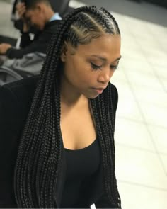 OFFICIAL LEE #WeaveHairstylesSewIn Penteado Cabelo Curto, Black Hairstyles, Braids For Black Women, Au Naturale, Black Braids