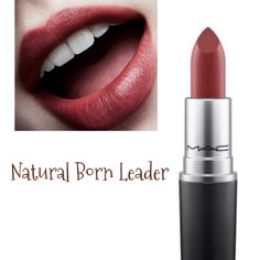 Mac “Natural Born Leader” Matte Lipstick New In Box. Full Size. Mac Natural Born Leader Is A Very Warm-Toned, Medium Plum With A Satin Finish. It Is A Limited Edition. Discontinued. Mac Del Rio Lipstick, Mac Matte Lipstick Shades, Fall Lipstick Colors, Neutral Lipstick, Born Leader, Mac Retro Matte Lipstick, Mac Lipstick Shades, Lip Collection, Fall Lipstick