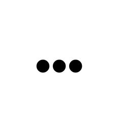 three black circles on a white background that appear to be in the middle of an image