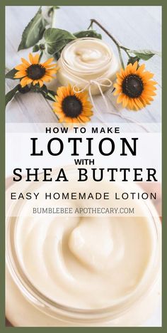 Make Lotion, Homemade Lotion Recipe, Deodorant Recipes, Magnesium Lotion, Shea Butter Lotion, Diy Deodorant, Organic Lotion, Diy Lotion