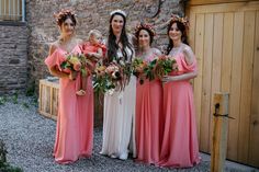 Straw flower crowns Flower Crowns, Flower Crown, Made By Me, Bridesmaid Dresses, Crown, Wedding Dress, Flowers