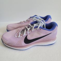 Nike Womens Court Air Zoom Vapor Pro Hc Tennis Shoes Cz0222-001 Size 9.5 Purple Condition: New Without Box. Nike Womens, Air Zoom, New Nike, Tennis Shoes, Color Purple, Nike Shoes, Nike Women, Athletic Shoes, Tennis