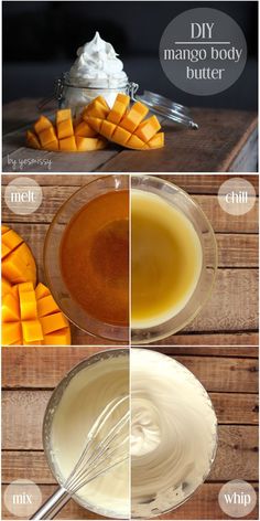 how to make mango body butter in just 5 minutes or less - step by step instructions