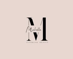 the m logo for interior design