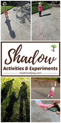 shadow activities and experiments for kids