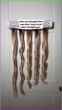 #curls #curling #flatironcurls #straightener #flatiron #hairstyles Pencil Curls, Wedding Ponytail Hairstyles, Hairstyle For Prom, Short Hair Updo Tutorial, Tartelette In Bloom, Ribbon Curls, Different Types Of Curls, Wedding Hair Up, Hair Curling Tips