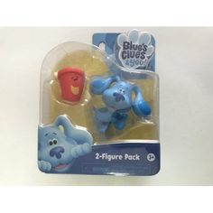 blue's clues 2 - figure pack with elephant and dog in plastic packaging on white background