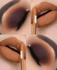 Unusual Nail Designs, Golden Makeup, Cartoons Movies, Beginners Eye Makeup, Eye Makeup Techniques, Makeup Artist Tips, Makeup Tutorial Eyeshadow, Face Makeup Tips