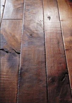 an image of wood flooring that looks like it has been stained