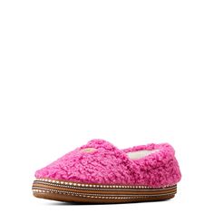 Fuzzy and oh-so-soft, this plush slipper is perfect for snuggling up at home, or for keeping feet comfy on long car rides. Snuggle | Product Features : 0 : Plush acrylic upper|Cotton/nylon blend mudguard, 1 : Superior foam cushioning underfoot, 2 : Indoor/outdoor TPR sole for quick trips outside | Women's Snuggle Casual Shoes in Very Berry Pink Cozy fleece lining. Imported, Size: XL B / Medium by Ariat Womens Cowgirl Boots, Very Berry, Long Car Rides, Small B, Car Rides, Pink Fits, Pink Design, Slipper Socks, Thomas Sabo