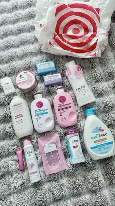 Body Care Products Aesthetic, Self Care Products Hygiene, Target Hygiene, Hygiene Haul, Haul Aesthetic, Korean Skincare Products, Target Haul, Hygiene Care, Body Hygiene