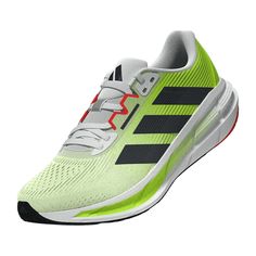 Bring dein Training aufs nächste Level. Dieser adidas Laufschuh garantiert dir mit seiner durchgehenden Bounce Dämpfung ein bequemes Tragegefühl. Das luftig-leichte Mesh-Obermaterial ist zudem atmungsaktiv und gleichzeitig Halt gebend. Dieses Produkt ist mit mindestens 20 % recycelten Materialien hergestellt. Die Wiederverwendung bereits vorhandener Materialien hilft uns dabei, Müll zu reduzieren, unsere Abhängigkeit von nicht erneuerbaren Ressourcen einzuschränken und den CO2-Fußabdruck unserer Produkte zu verringern. ? Reguläre Passform ? Schnürsenkel ? Obermaterial aus Mesh ? Textilfutter ? Bounce 2.0 Zwischensohle ? Gummiaußensohle ? Sprengung: 5 mm (Rückfußhöhe 29 mm / Vorfußhöhe 24 mm) ? Sprengung: 5 mm (Rückfußhöhe 29 mm / Vorfußhöhe 24 mm) ? Sprengung: 5 mm (Rückfußhöhe 29 mm / Vor Adidas