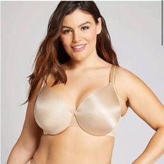 Cacique Smooth Lightly Lined Full Coverage Bra Shade: Cafe Mocha Coverage & Lining: Maximum Coverage Lightly Lined Straps & Hooks: Adjustable Straps Hook-And-Eye Closure Fabric & Details: Smooth Satiny Fabric With A Delicate Sheen Lightweight Molded Cups Shape And Support U-Shaped Back Helps Keep Straps In Place And Reduces Bulging Item Number #53472 Imported Plus Size Bra Cacique Intimates Hand Wash, Lay Flat To Dry Nylon/Spandex Lacey Bra, Cacique Bras, Pink Lace Bra, Green Bras, Pink Lace Bralette, Convertible Bra, Floral Bra, Tan Woman, Cotton Bras