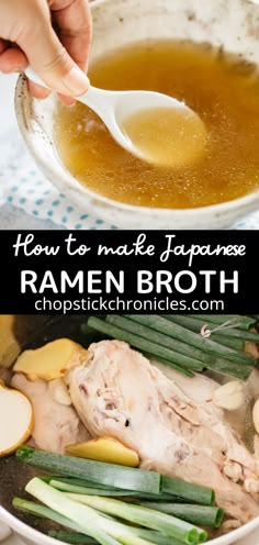 how to make japanese ramen broth