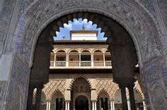 an archway in the middle of a building