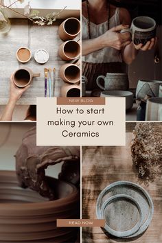 how to start making your own ceramics