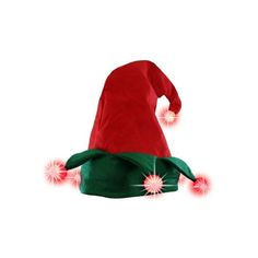 Nicky Bigs Novelties Red/Green LED Light Up Elf Hat Nice feel and look Made of 100% polyester Balls light up and blink when battery tab is pulled and switch is moved to on position. Size: One Size Fits Most Adults. The inside opening of this hat measures approximately 60 cm (23.5 inches) (each hat can vary slightly in size due to manufacturing) and is made to slide down and cover your ears or sit above them. It is nice addition to a beanie cap on cold days. Adding a beanie cap or skull cap under Green Led Light, Christmas Party Hats, Peppermint White, Green Led Lights, Elf Shoes, Elf Costume, Holiday Costumes, Christmas Parade, Halloween Costume Accessories