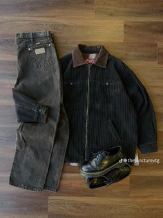 Vintage Outfit Ideas, Street Fashion Men Streetwear, Mens Casual Dress Outfits, Guys Clothing Styles, Vintage Outfit, Mens Outfit Inspiration, Mens Fashion Streetwear, Cool Outfits For Men, Stylish Mens Outfits