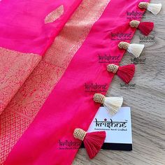 Saree Kuchu New Designs Videos, Lehenga Half Saree, Blouse Designing, Tassels Blouse, Tassels Fashion Clothing, Saree Kuchu New Designs, Saree Pallu, Langa Voni, Kuchu Designs