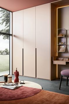 Armadio su misura Wardrobe Hinges, Bespoke Wardrobe, Wardrobe Door Designs, Wooden Wardrobe, Wardrobe Doors, Wardrobe Design, Living Room Style, Closet Design, Home Room Design