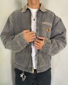 Vintage Carhartt available on our site. Vintage Carhartt Jacket Outfit, Carhartt Fashion, Carhartt Jacket Outfit, Men's Workwear Fashion, Boys Aesthetic Outfits, Vintage Carhartt Jacket, Women's Workwear Fashion, Carhartt Detroit Jacket, Jacket Outfit Women