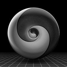 a black and white photo of a circular object