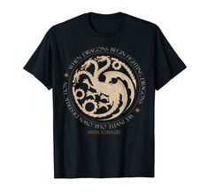 PRICES MAY VARY. Officially licensed by Warner Brothers Graphic Artwork: H30152 Lightweight, Classic fit, Double-needle sleeve and bottom hem Dragon Fire Tshirt, Streetwear Short Sleeve T-shirt With Dragon Print, Cotton Dragon Print T-shirt For Streetwear, Cotton T-shirt With Dragon Print, Black Crew Neck T-shirt With Dragon Print, T Shirt Image, Warner Brothers, Graphic Artwork, Branded T Shirts