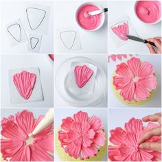 step by step instructions on how to make paper flowers