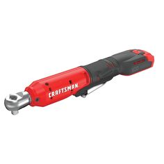 a red and black screwdriver with the word craftsman on it's side