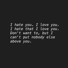 i hate u, i love you - gnash, olivia o'brien Aesthetic Quote, Song Lyric Quotes, I Love U, I Love You Quotes, Ex Machina, Love Yourself Quotes, Love U, I Hate You