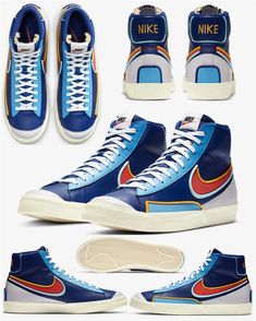 Social Perception, Nike Blazer Mid 77 Infinite, Sb Nike, Custom Sneakers Diy, Off White Nike, City Sneakers, Blue Wolf, Rare Shoes, Nike Gear