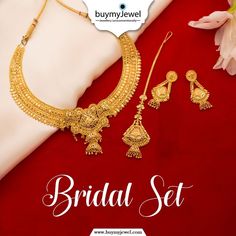 Gold Sets Jewelry, Gold Necklace Set Simple Indian, Gold Sets Jewelry Indian Design, Gold Necklace Set Simple, Necklace Set Simple, Gold Pendant Set