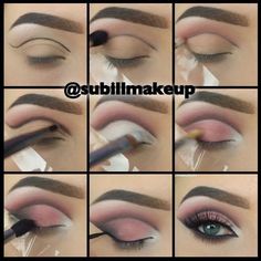 Step-by-Step Statement - Cut Crease Eyeshadow Techniques That Are All Kinds of Chic - Photos Maquillage Yeux Cut Crease, Cut Crease Makeup, Apply Makeup, Makeup Step By Step