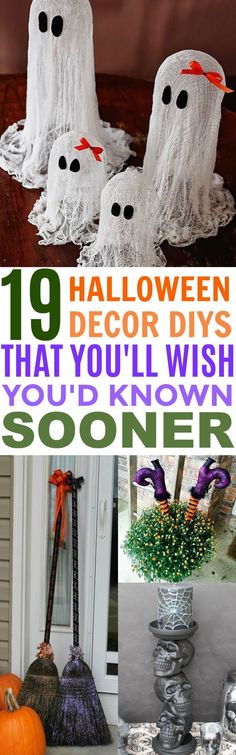 halloween decorations that you'll wish you'd known soon are easy to make