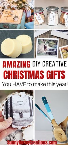 christmas gifts that you have to make this year - amazing diy creative gift ideas