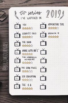 Tv Show Tracker, Show Tracker, Crazy Laura, Bullet Planner, Best Tv, Bullet Journal, Tv