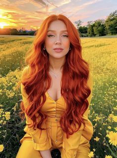 Long Copper Red Hair, What Color To Do After Red Hair, Ginger Outfits Red Heads, Level 3 Red Hair, Orange Hair Inspiration, Vibrant Copper Red Hair, Long Layered Haircuts Red Hair, Fiery Copper Hair, Outfits For Copper Hair