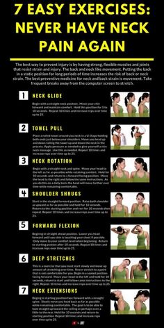 Punkty Spustowe, Neck Pain Exercises, Neck And Shoulder Exercises, Shoulder Exercises, Neck Exercises, Posture Exercises, Stiff Neck, Neck Pain Relief, Yoga Posen