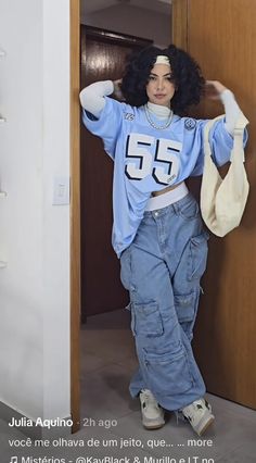 Baddie Fits Black Women, Baggy Birthday Outfit, Y2k Aesthetic Plus Size, Outfits Ideas With Sweatpants, Baddie Outfits Streetwear, Tomboy Cute Outfits, Baddie Outfits Baggy, Casual Streetwear Outfits Women, Street Wear Girl Outfits