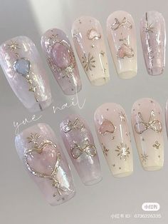 Nails Inspiration Kawaii, Designs For Short Nails, Fancy Nail Art, Makeup Nails Designs, Fake Nails Designs, Asian Nails, Cute Simple Nails, Cute Nail Art Designs, Gel Nails Diy