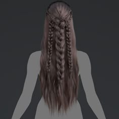 Warrior Female Hairstyles, Avatar Braided Hairstyles, Dwarvish Hairstyles, Elven Hairstyles Female, Star Wars Female Hairstyles, Warrior Women Hairstyles, Difficult Braided Hairstyles, Avatar Dr Hairstyles, Wasteland Hairstyle